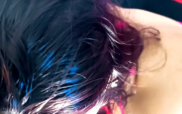Closeup of pink sexy female private sex