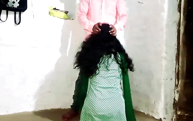 Stepmother was caught by her stepson in her bedroom while she cumming