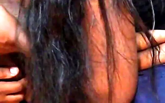 Hindi babe cums on thick Russian cock