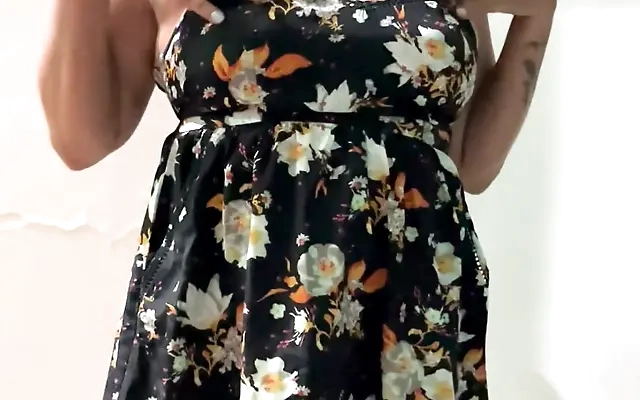 Little sweetie cannot handle white dick but still gets doggy style and load of cum on stomach and neck