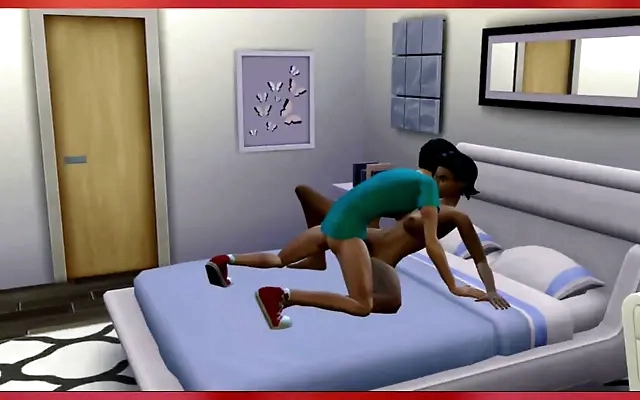 Milky boobs stepmom seduce by her stepson in the night time