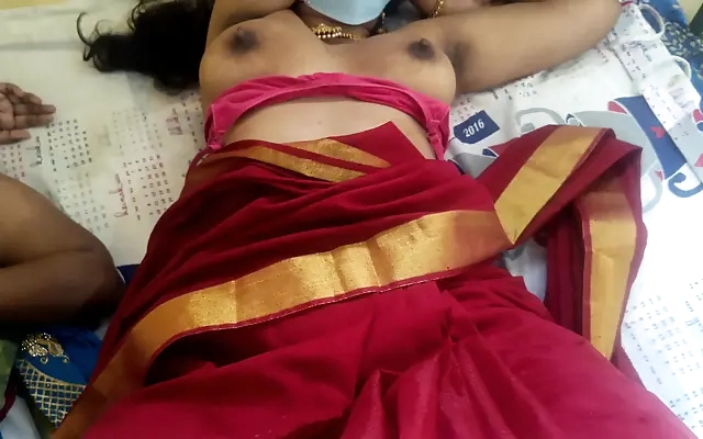 Indian desi girl looking hot in an Indian saree and ready to fuck hard from a young guy